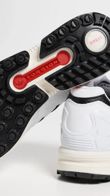 Adidas Golf ZX 800 Spikeless Golf Shoes White/White/Core Black 9 | Thumbnail 5