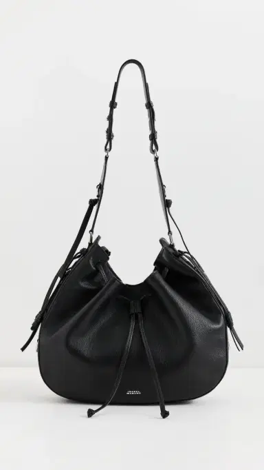 Isabel Marant Bolton Hobo Bag Black/Silver | Thumbnail 2
