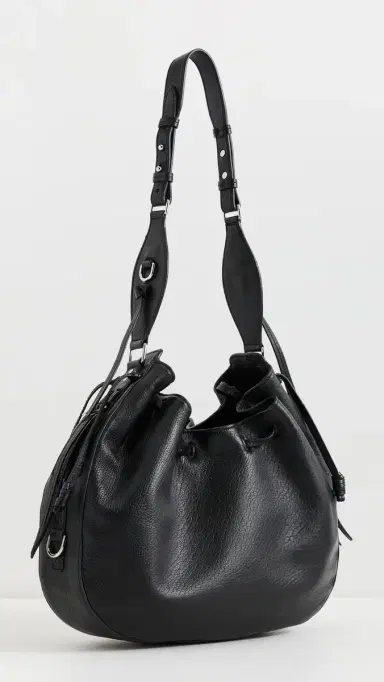 Isabel Marant Bolton Hobo Bag Black/Silver | Thumbnail 4