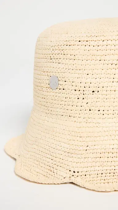 Freya Packable Scallop Straw Bucket Hat Natural | Thumbnail 4 Freya Packable Scallop Straw Bucket Hat Natural | Thumbnail 4