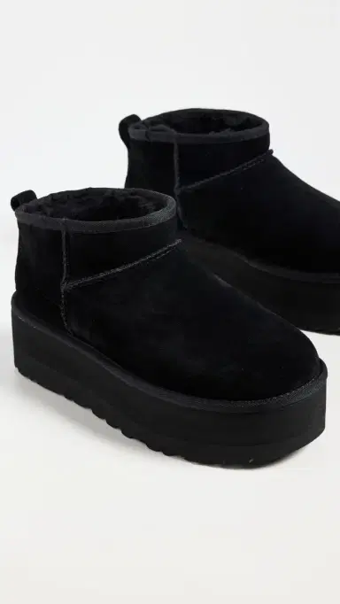 UGG Classic Ultra Mini Platform Boots Black 7 | Thumbnail 5