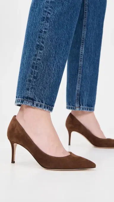 Gianvito Rossi Gianvito 70 Camoscio Heels | Thumbnail 3