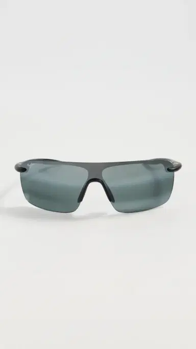 Maui Jim Palulu Sunglasses Black-Black-Grey One Size | Thumbnail 2