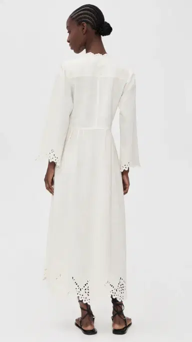 ISABEL MARANT ÉTOILE Tianny Dress White 38 | Thumbnail 3 ISABEL MARANT ÉTOILE Tianny Dress White 38 | Thumbnail 3