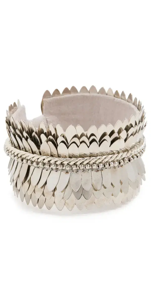 Deepa Gurnani Deepa by  Chiara Cuff Bracelet Silver One Size
