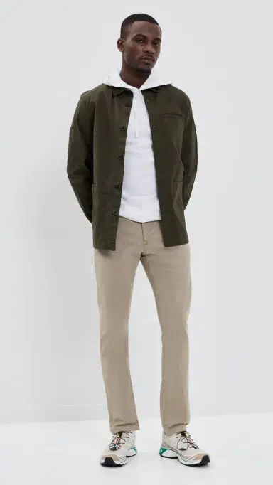 Faherty Coastline Chino Pants Utility Khaki 40 | Thumbnail 5
