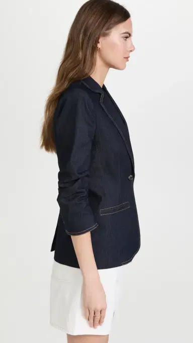 Cinq à Sept Denim Khloe Blazer Indigo 6 | Thumbnail 4