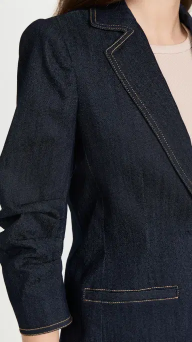 Cinq à Sept Denim Khloe Blazer Indigo 6 | Thumbnail 6