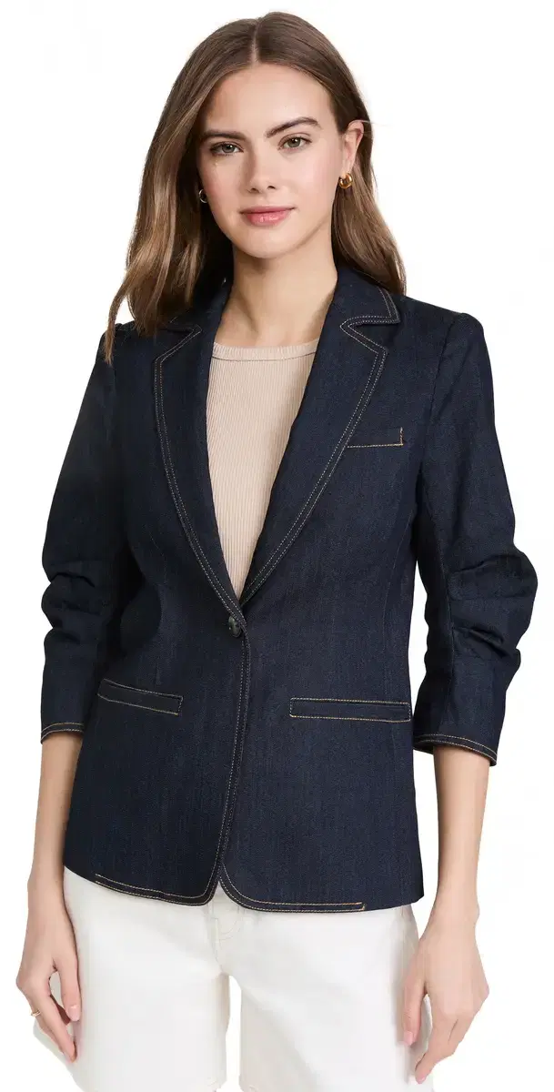 Cinq à Sept Denim Khloe Blazer Indigo