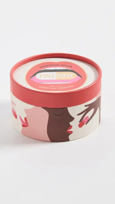 Jonathan Adler Full Dose Coasters Multi One Size | Thumbnail 5