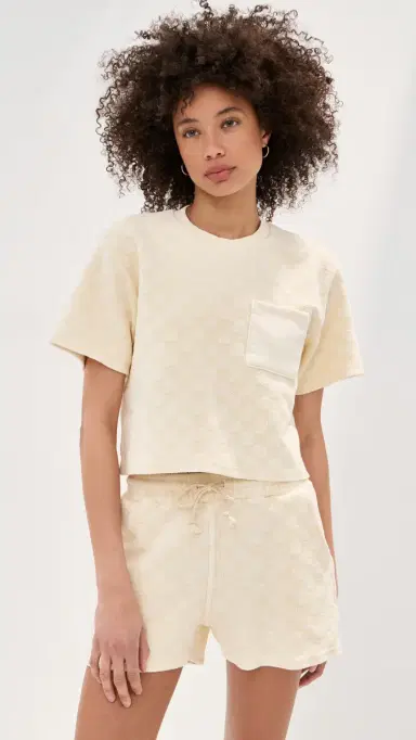 State & Lake Sofia Cropped Top Ivory S | Thumbnail 3