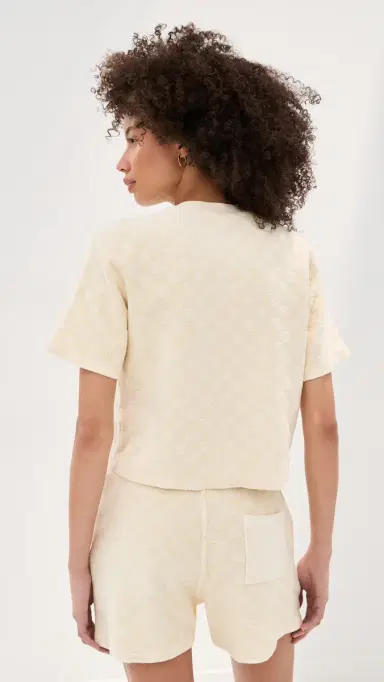 State & Lake Sofia Cropped Top Ivory S | Thumbnail 4