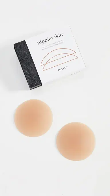 Bristols 6 Non Adhesive Nippies Skin Covers Coco 2 | Thumbnail 2
