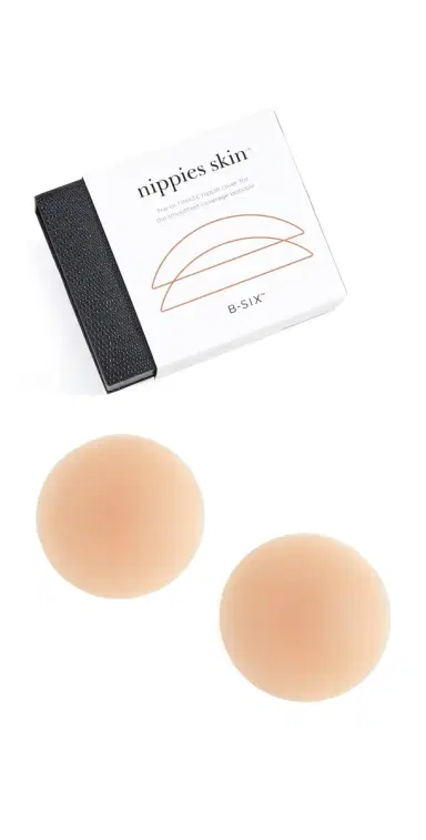 Bristols 6 Non Adhesive Nippies Skin Covers Coco 2 | Thumbnail 1