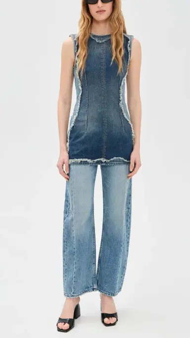 B SIDES Slim Lasso Jeans Shell Vintage Wash 31 | Thumbnail 5