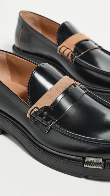 Maison Margiela Decortique Loafers Black | Thumbnail 5