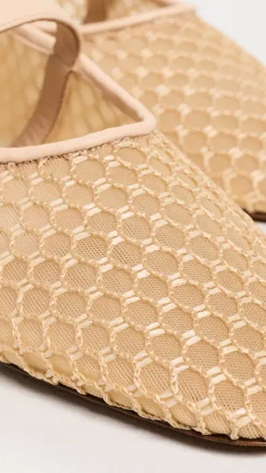 Ulla Johnson Isobel Mesh Ballet Flats Nude | Thumbnail 6