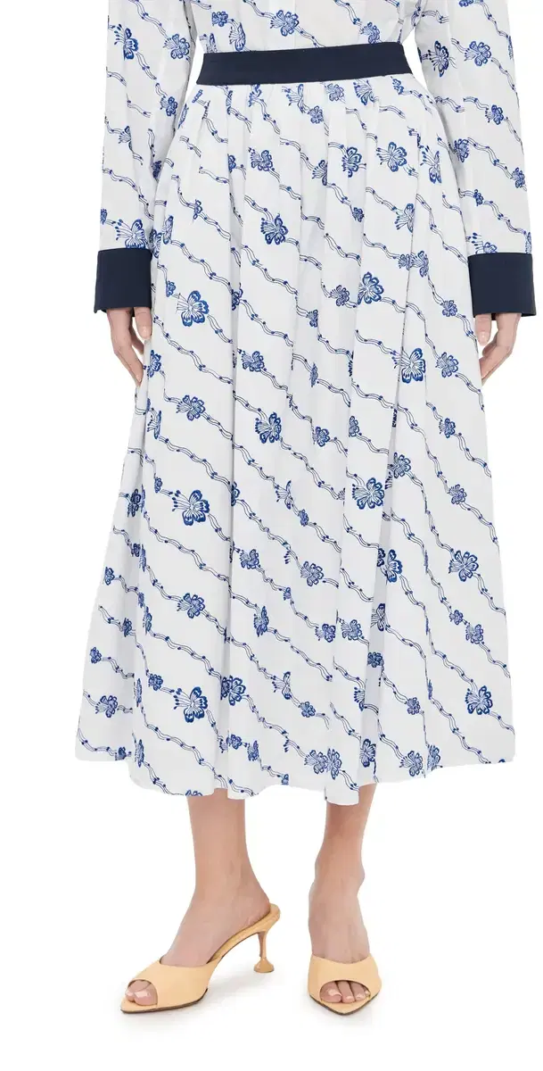 Easy Does It Skirt Blue/White