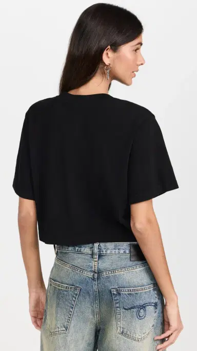 COTTON CITIZEN Tokyo Crop Tee Jet Black M | Thumbnail 3 COTTON CITIZEN Tokyo Crop Tee Jet Black M | Thumbnail 3
