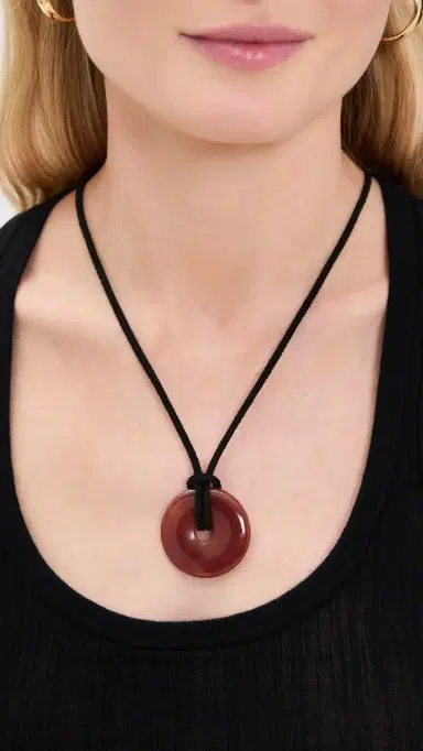 Shashi Jade Carnelian Necklace Carnelian | Thumbnail 3