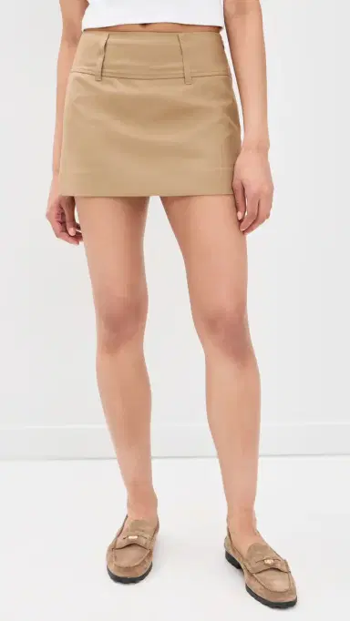 Dunst Micro Mini Skort Beige L | Thumbnail 2