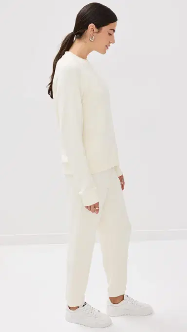 Jenni Kayne aturday Sweatshirt Cream | Thumbnail 4
