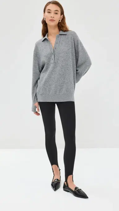Tibi Compact Ultra Stretch Knit Stirrup Leggings | Thumbnail 5 Tibi Compact Ultra Stretch Knit Stirrup Leggings | Thumbnail 5