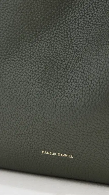 Mansur Gavriel Everyday Cabas Bag Seaweed One Size | Thumbnail 5 Mansur Gavriel Everyday Cabas Bag Seaweed One Size | Thumbnail 5