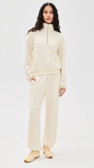 Éterne Boyfriend Pocket Sweatpants Cream | Thumbnail 5 Éterne Boyfriend Pocket Sweatpants Cream | Thumbnail 5