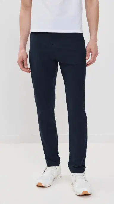 REIGNING CHAMP Stretch Warp Knit Coach's Slim Pants Navy 30 | Thumbnail 2