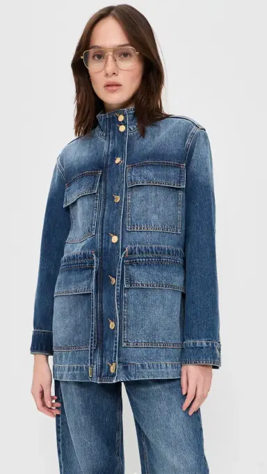 Veronica Beard Jean Truman Anorak Jacket City Lights | Thumbnail 2 Veronica Beard Jean Truman Anorak Jacket City Lights | Thumbnail 2