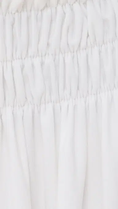 Norma Kamali Wide Leg Peasant Pants Snow White | Thumbnail 6 Norma Kamali Wide Leg Peasant Pants Snow White | Thumbnail 6