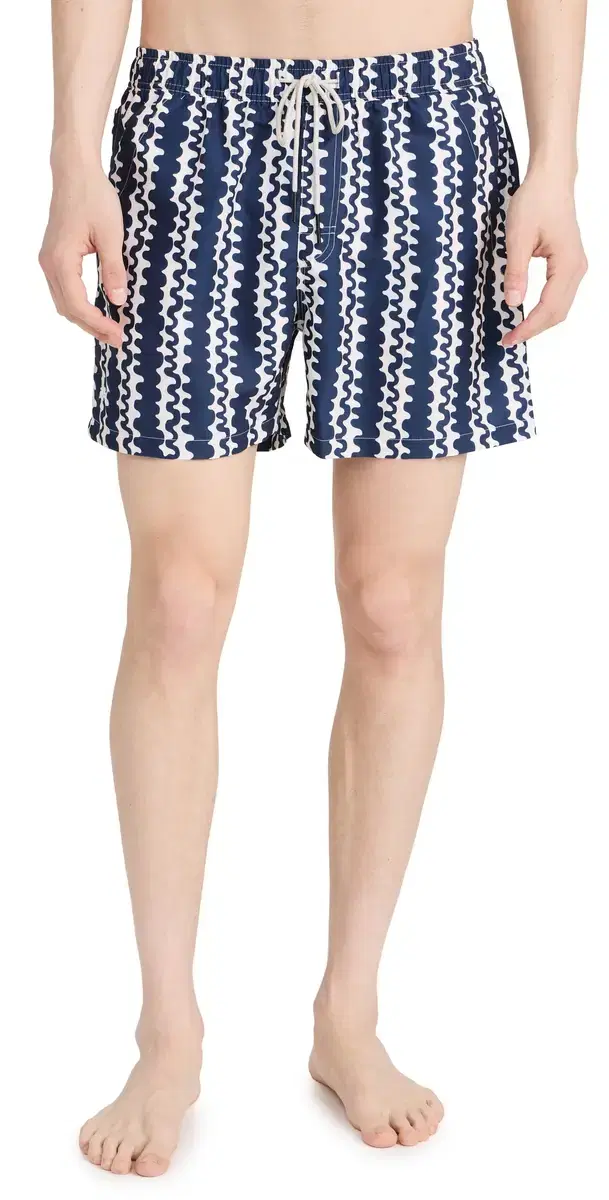 Blue cribble wim Shorts 5 Blue