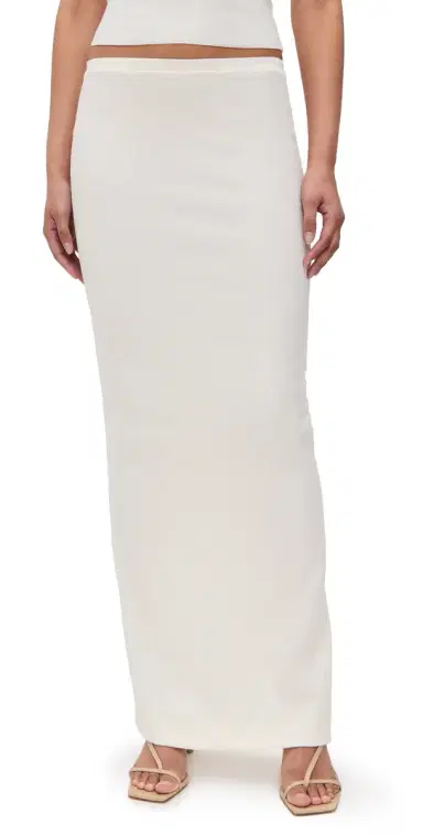 ÉTERNE Emma Skirt Cream | Thumbnail 1