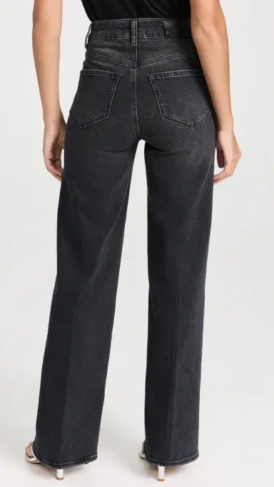 PAIGE Sasha 32 Jeans Viper Black Distressed 24 | Thumbnail 3