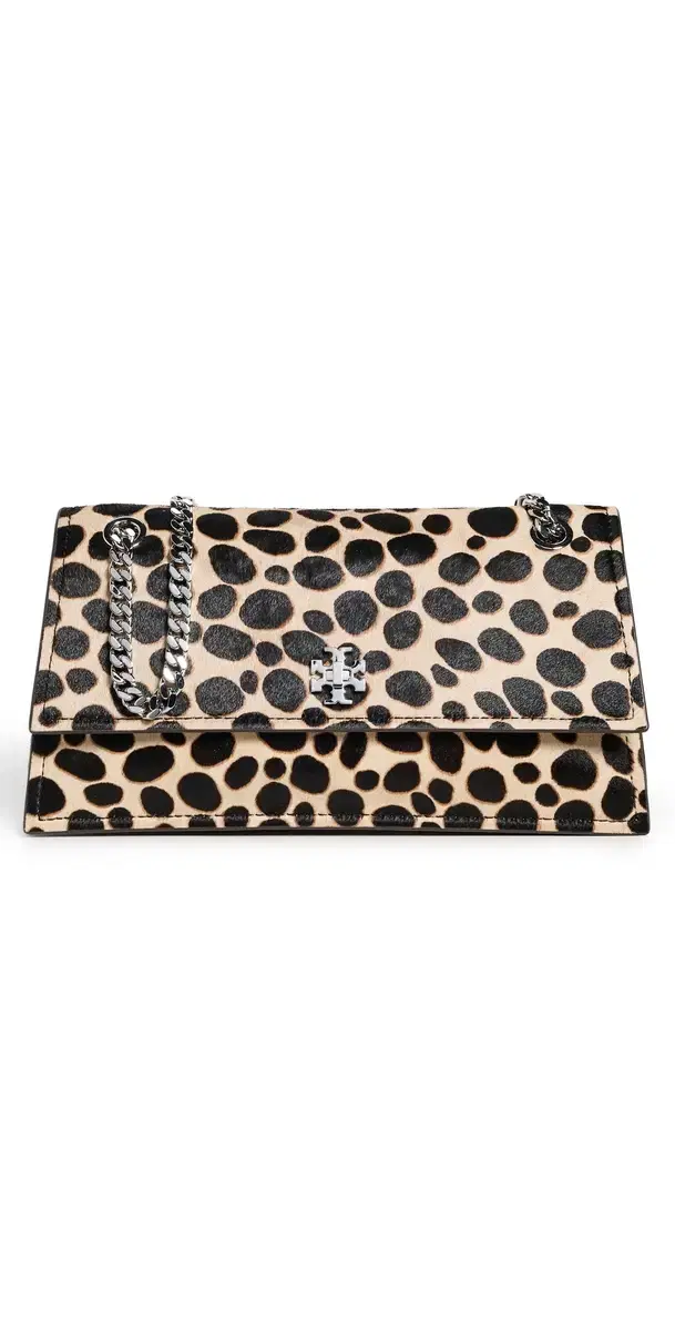 Tory Burch Kira Turn-Lock Haircalf Shoulder Bag Trench/Black One Size