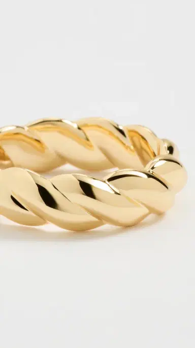 Gorjana Crew Helium Ring Gold | Thumbnail 4