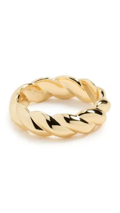 Gorjana Crew Helium Ring Gold | Thumbnail 6