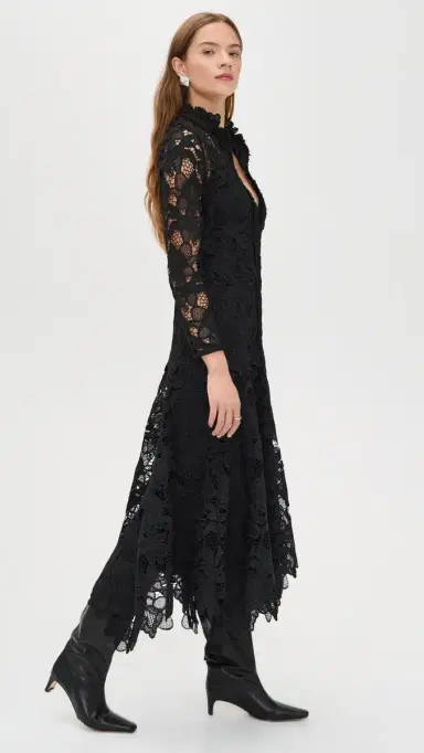 ALEXIS Camila Dress Black | Thumbnail 4