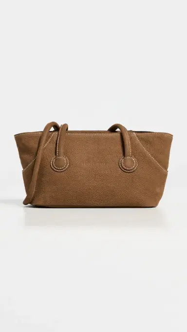 MARGESHERWOOD Boat Shopper Small Bag Chestnut Nubuck One Size | Thumbnail 2