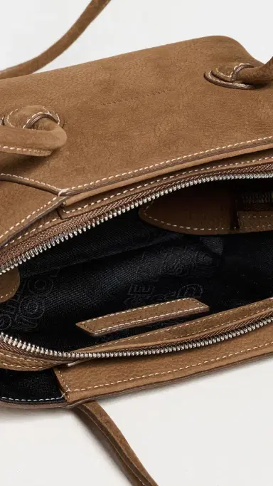 MARGESHERWOOD Boat Shopper Small Bag Chestnut Nubuck One Size | Thumbnail 6