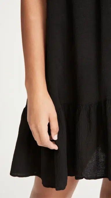 9seed St. Tropez Mini Dress Black One Size | Thumbnail 6 9seed St. Tropez Mini Dress Black One Size | Thumbnail 6
