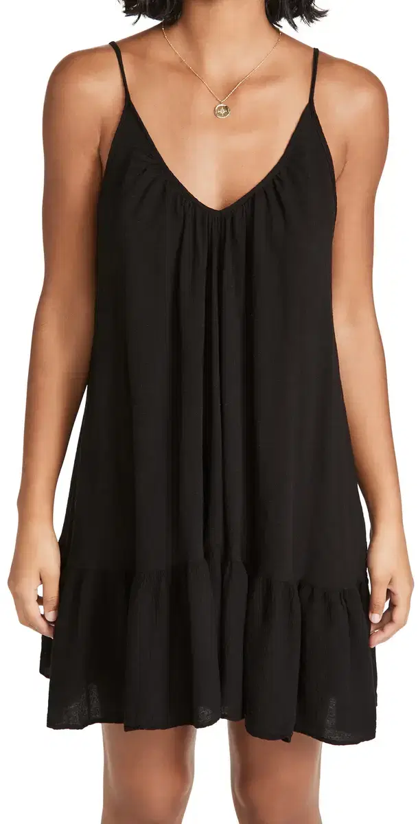 9seed St. Tropez Mini Dress Black One Size