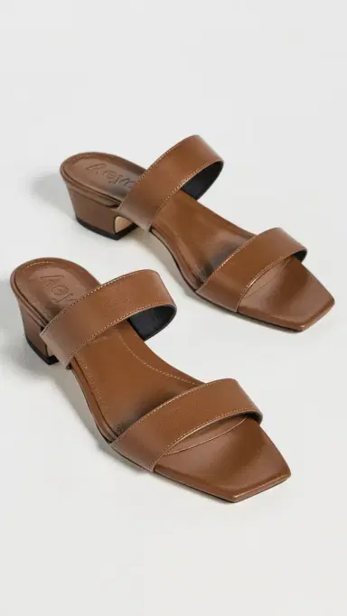 aeyde Kemi Nappa Leather Tobacco Sandals Tobacco 38 | Thumbnail 5