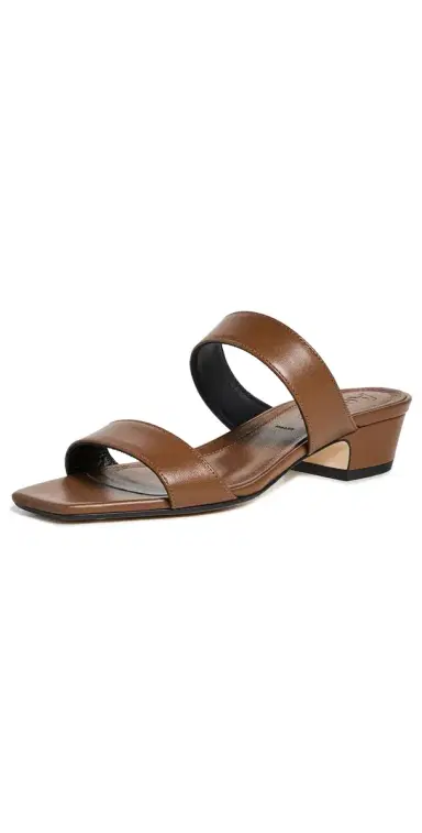 aeyde Kemi Nappa Leather Tobacco Sandals Tobacco 38 | Thumbnail 1