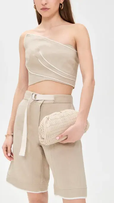 A.L.C. A. L.C. Enzo Bag Champagne One Size | Thumbnail 3