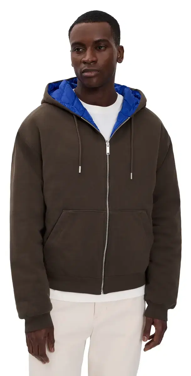 Fuse Reversible Hoodie Terra/Azurite Blue