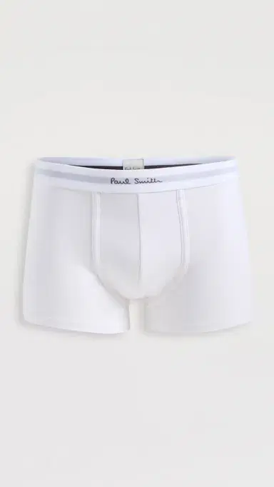Paul Smith 3 Pack Solid Trunks White M | Thumbnail 3