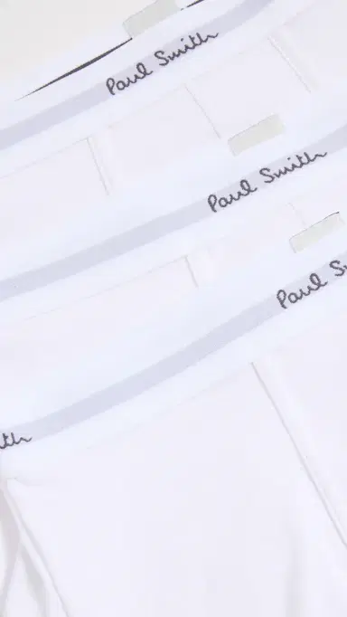 Paul Smith 3 Pack Solid Trunks White M | Thumbnail 5