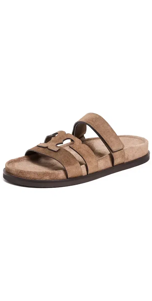 Tory Burch Ines Sport T Slides River Rock